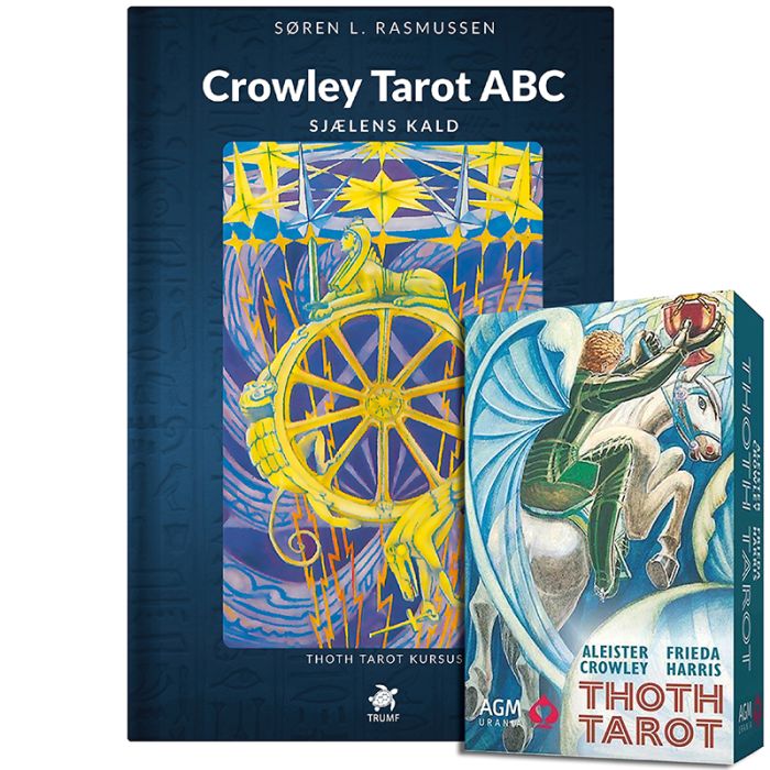 Crowley Tarot ABC bog med Deluxe Edition kort af Søren L. Rasmussen
