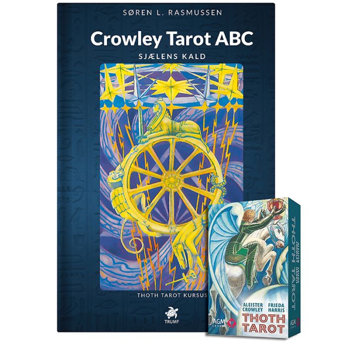 Crowley Tarot ABC bog med Pocket kort af Søren L. Rasmussen