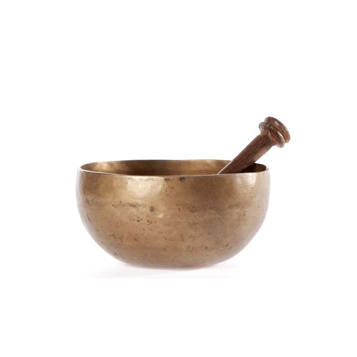 Syngeskål med pind - 1400-1499 gram - Tibetansk Syngeskål
