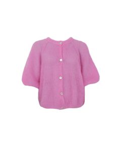 BCBJOERK patentstrikket cardigan - S/M - Black Colour