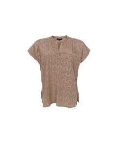 BCLUNA Andrea kort&aelig;rmet bluse - S/M - Black Colour