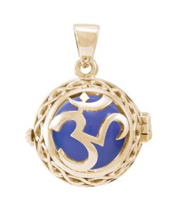 Engleklokke / Harmony ball med Aum - u/k&aelig;de