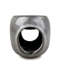 Duftlampe gr&aring; - 12cm