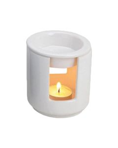 Duftlampe lille hvid - 9cm