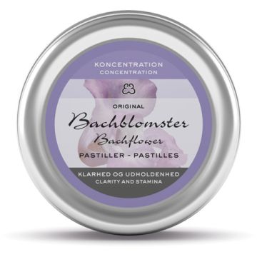 Dr Bach Pastiller - Koncentration - Klarhed og udholdenhed