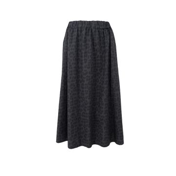 BCABBIE leo kjole Gray - S/M - Black Colour