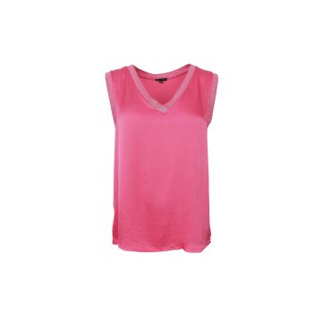 BCMABEL top - Warm Pink - S/M - Black Colour