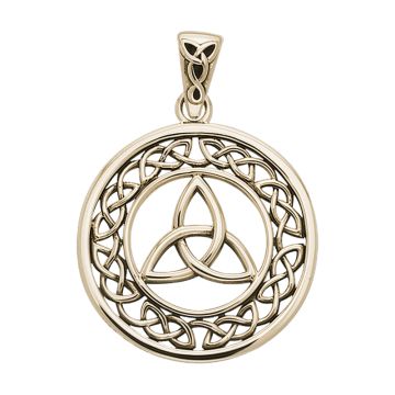 Vedhæng med Triquetra - Treenighedssymbolet - 33mm - u/kæde