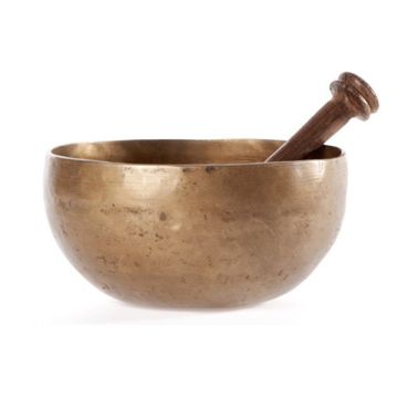 Syngeskål med pind - 2200-2299 gram - Tibetansk Syngeskål
