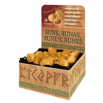 Runesæt - Gylden kvarts
