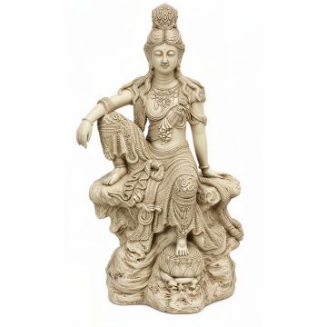 Kuan-Yin figur Royal Ease - 46 cm