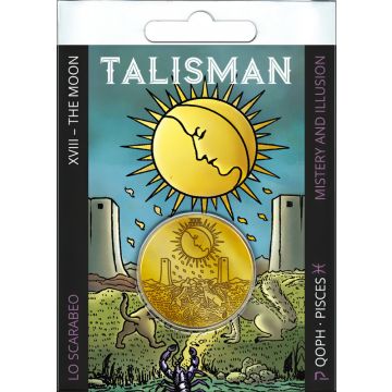 Tarot Talisman - XVIII. The Moon - Månen