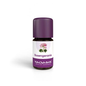 Æterisk olie - Rosengeraniumolie - TAOASIS - 5 ml - Økologisk