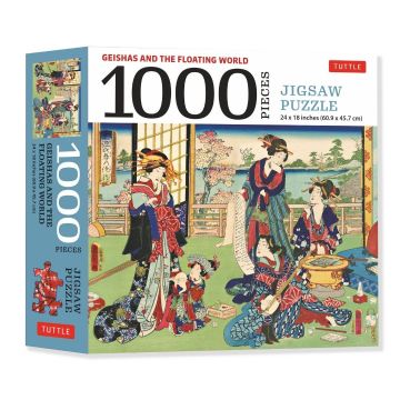 Geishas and the Floating World – puslespil med 1000 brikker