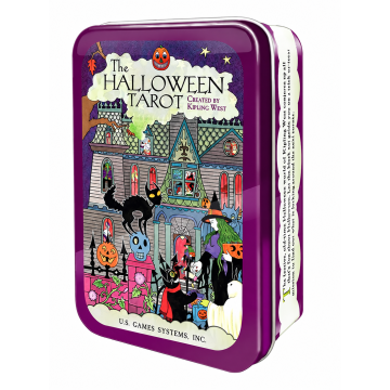 Halloween Tarot in Tin