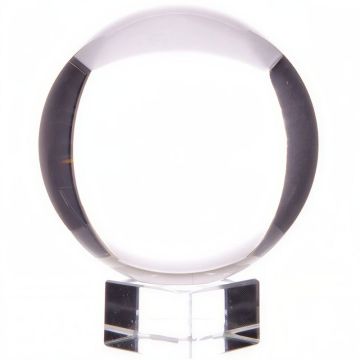 Krystalkugle - 120mm - med opsats - Krystalkugler