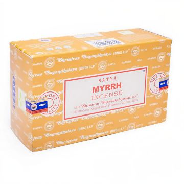 Satya Myrrh røgelse - Røgelsespinde