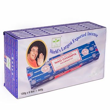 Nag Champa røgelse - 600 gram - Røgelsespinde