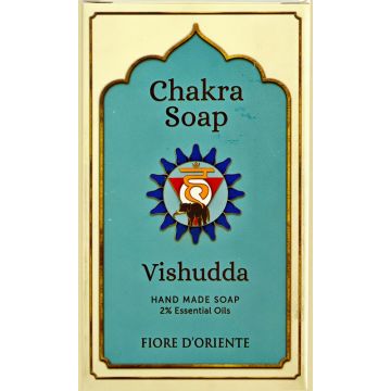 Chakra sæbe - 5 Chakra - Vishuddaishudda - Halschakraet
