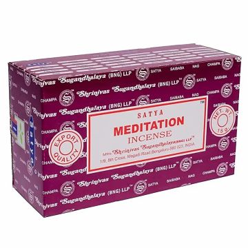Satya Meditation røgelse - Røgelsespinde