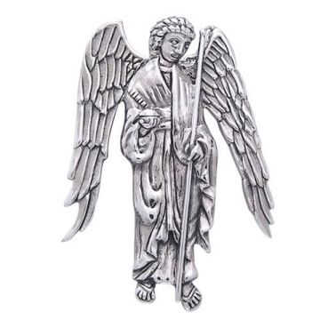 Vedhæng Ærkeenglen Raphael - 34mm - u/kæde