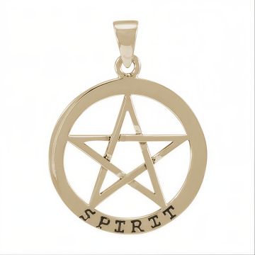 Vedhæng med Pentagram - u/kæde
