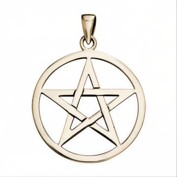 Vedhæng med Pentagram - u/kæde