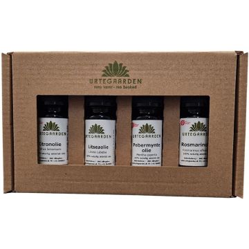 Saunagus sæt Energi & fokus - Urtegaarden - Æteriske olier