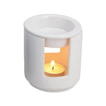 Duftlampe lille hvid - 9cm